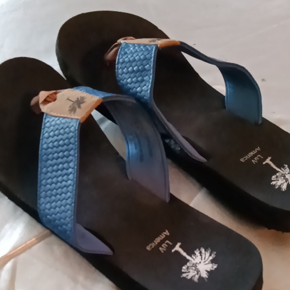 Women's Blue Sandals